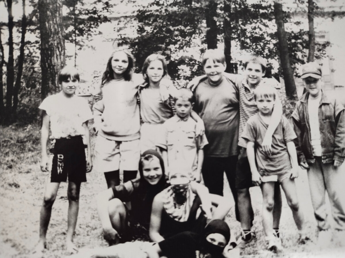 Одно из фото моих пацанят и девчонок. ( Костик - Ниндзя - посередине)