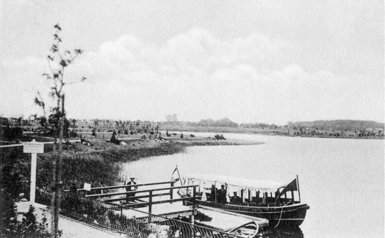 Кёнигсберг, Верхний пруд (Oberteich), 1889–1914.