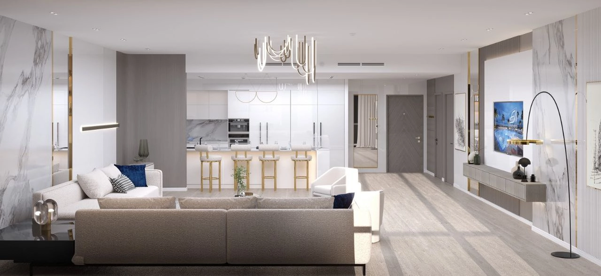 Вариант отделки квартиры