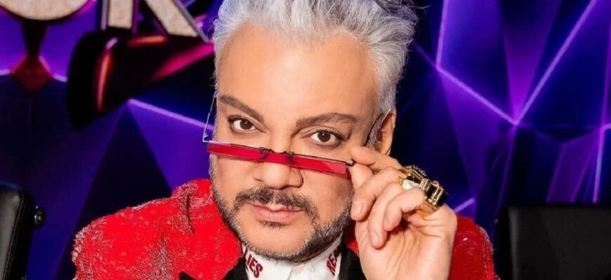    Филипп Киркоров. Кадр с шоу "Маска" Александр Сафронов