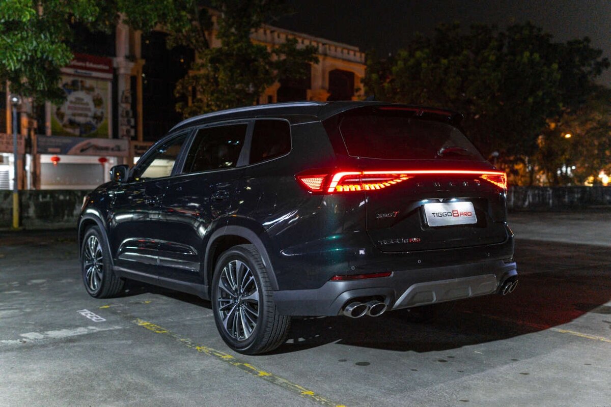 На фото: Обновленный вариант экспортного кроссовера Chery Tiggo 8 Pro Max
