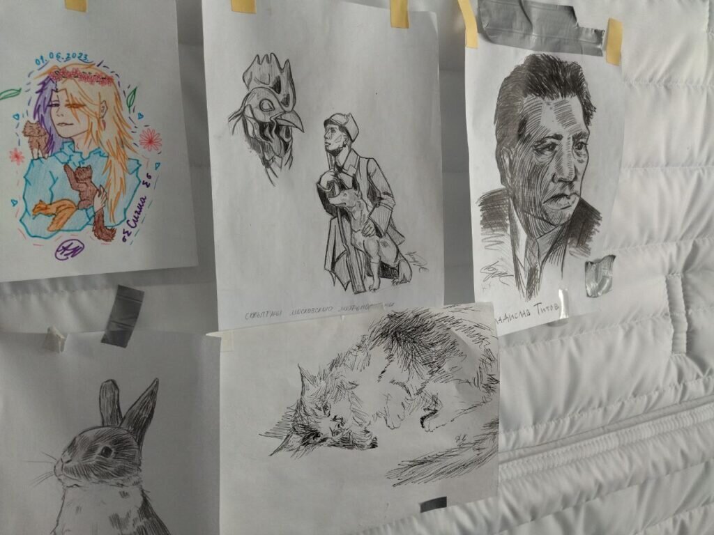 Рисунки ребят Северодонецка