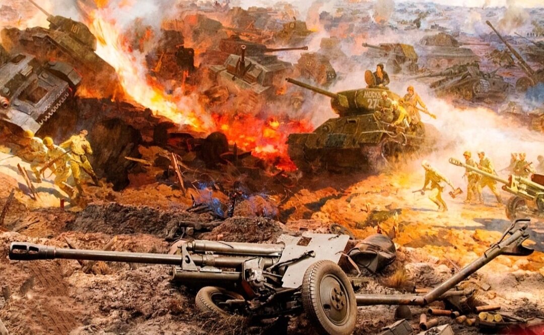 80 лет курской битве рисунок