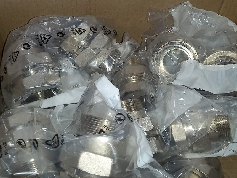 Никелированные разъемные соединения для быстроразъемных соединений в трубопроводных системах