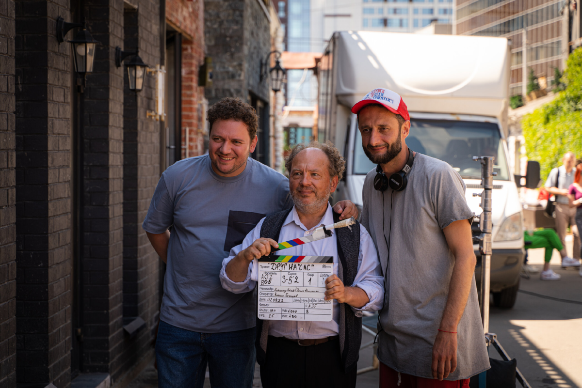 Кадр со съемок 