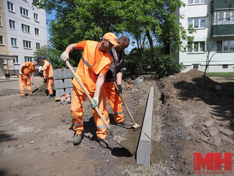 План благоустройства двора по адресу