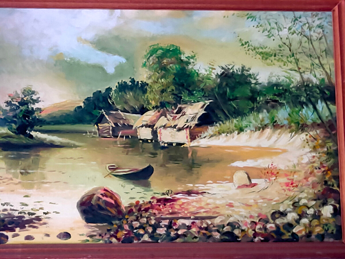 Одна из сохранившихся у  нас картин Владимира Морозкова