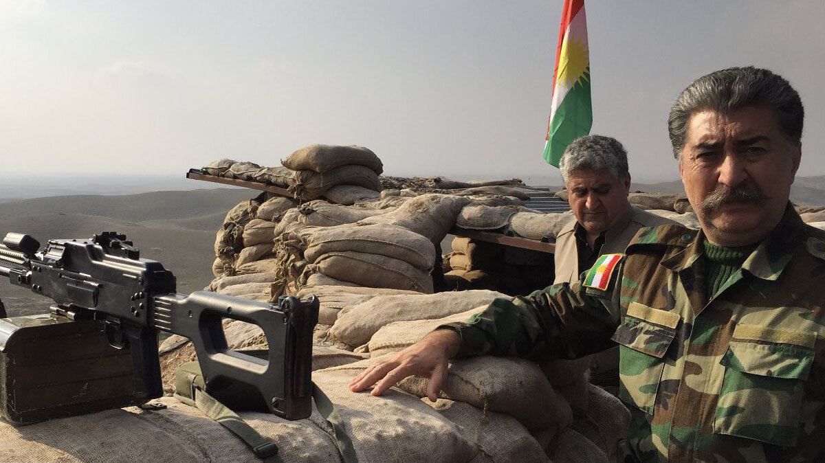 Курдские вооруженные формирования буквально на границе с Турцией