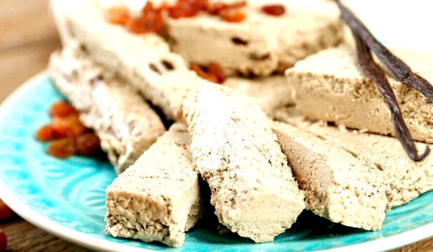 Кунжутная халва