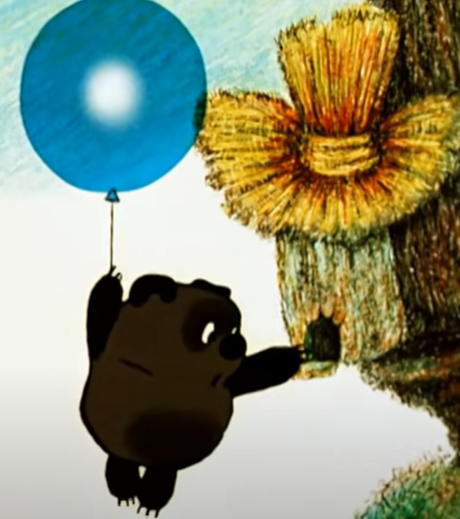 Кадр из мультфильма "Винни Пух идет в гости" (1971)