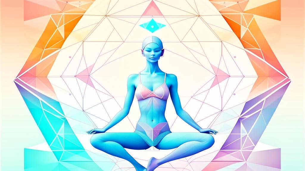 Изображение йоги. Нейросеть.