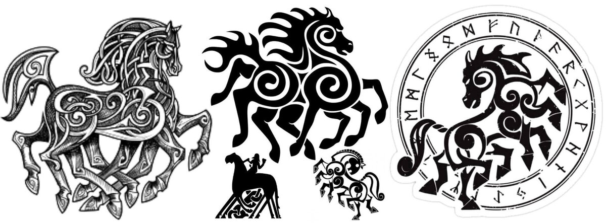 Слейпнир руны. Слейпнир конь Одина тату эскиз. Знаки викингов на рабочий стол. Viking Runes. Всадник на слейпнире 4 буквы