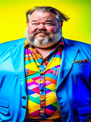 Вот такой весёленький получился КорнеЗуб. Картинка сгенерирована нейросетью Kandinsky 2.2 Fusion Brain