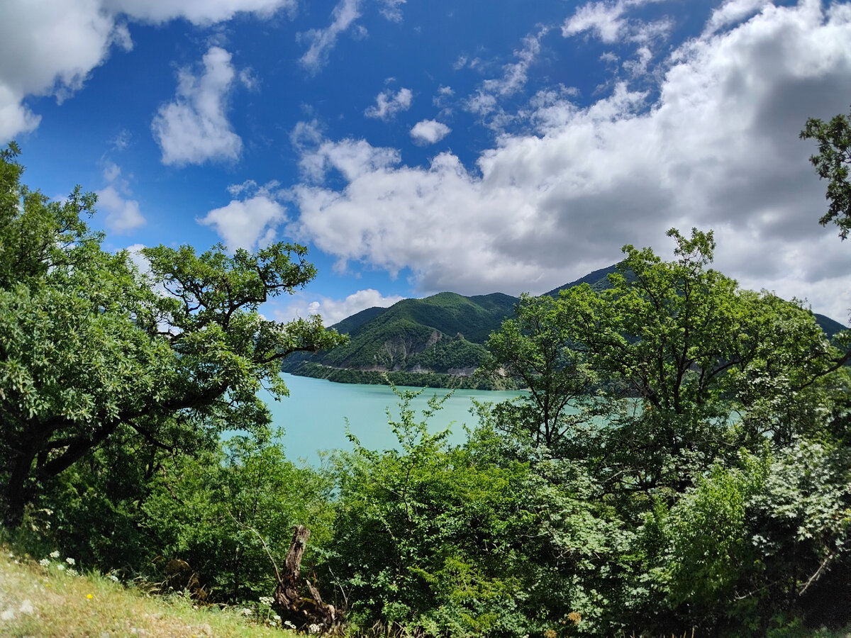 Жинвальское водохранилище, Грузия