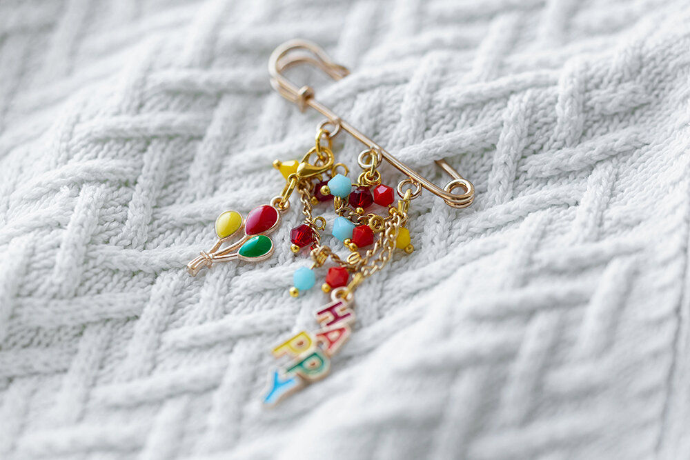 Мастер-класс Брошь-булавка «Нарру»