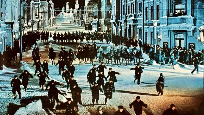 Рабочий район Мадрида, Канийяс, на время съемок стал старой Москвой