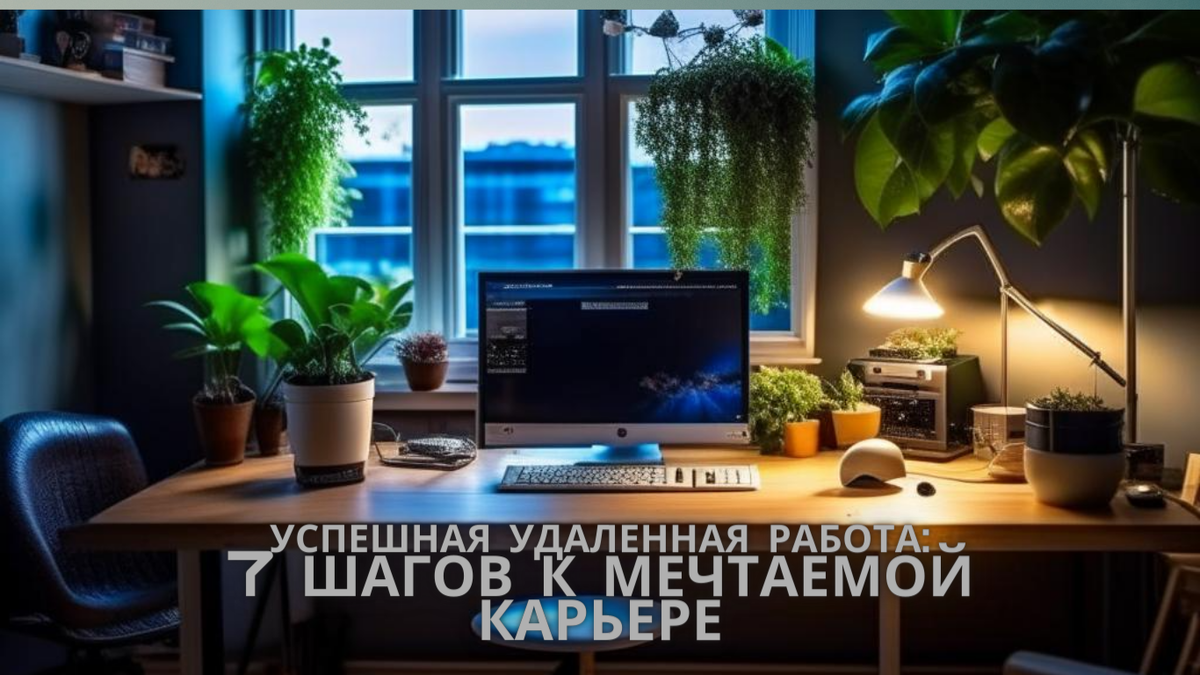 Успешная удаленная работа: 7 шагов к мечтаемой карьере | Цифровой работник  | Дзен