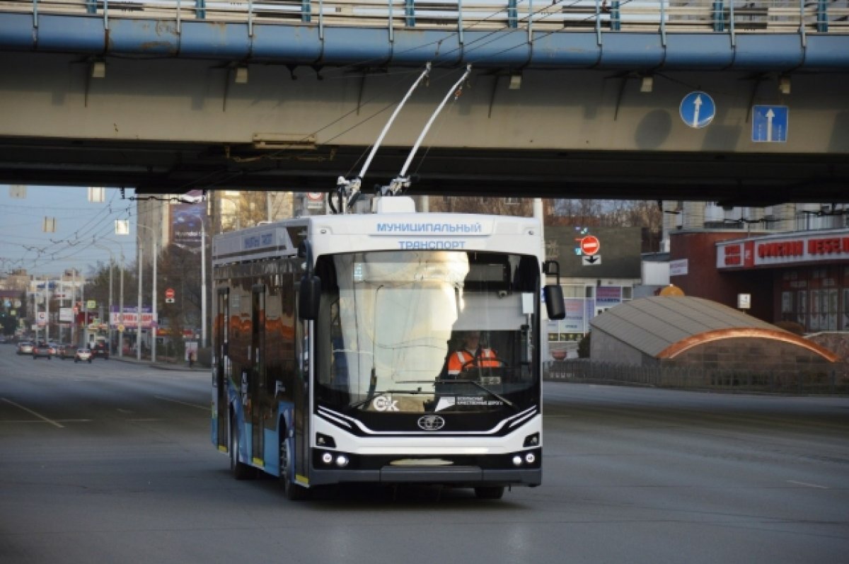    Четыре троллейбуса в Омске временно будут следовать по сокращённым схемам