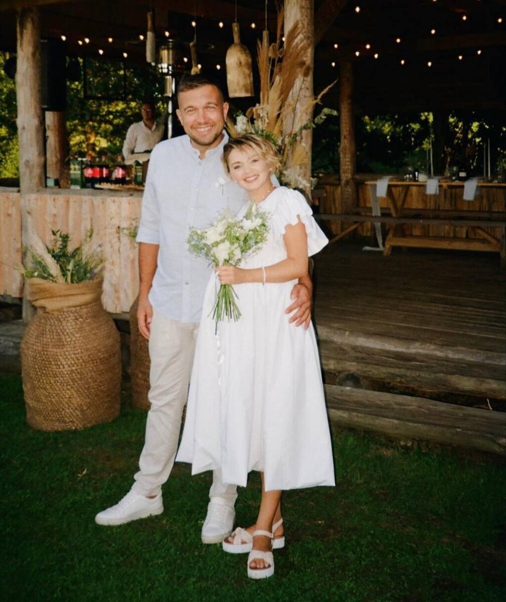    Ольга Кузьмина с мужем