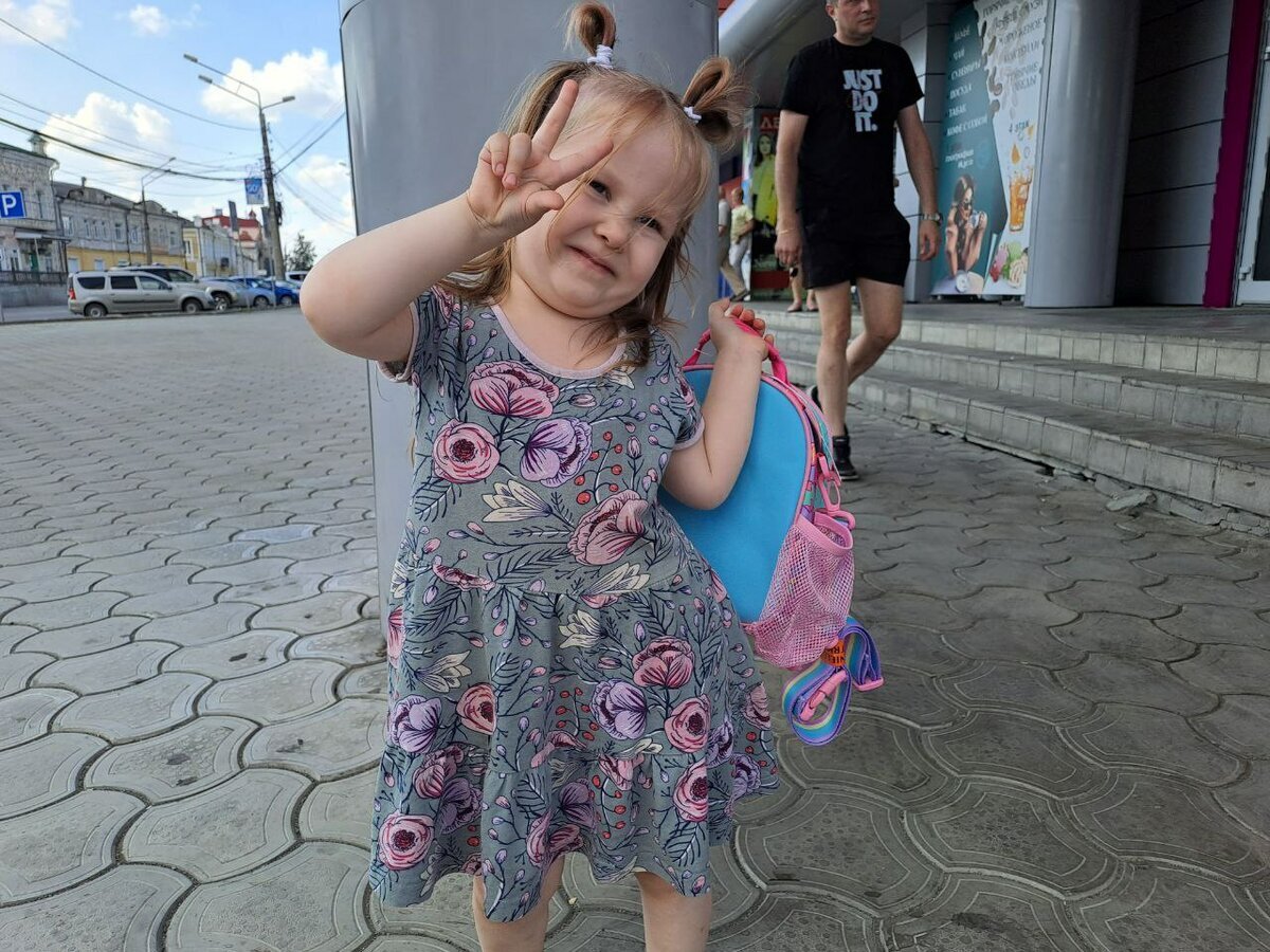 Моя младшая дочь Глория