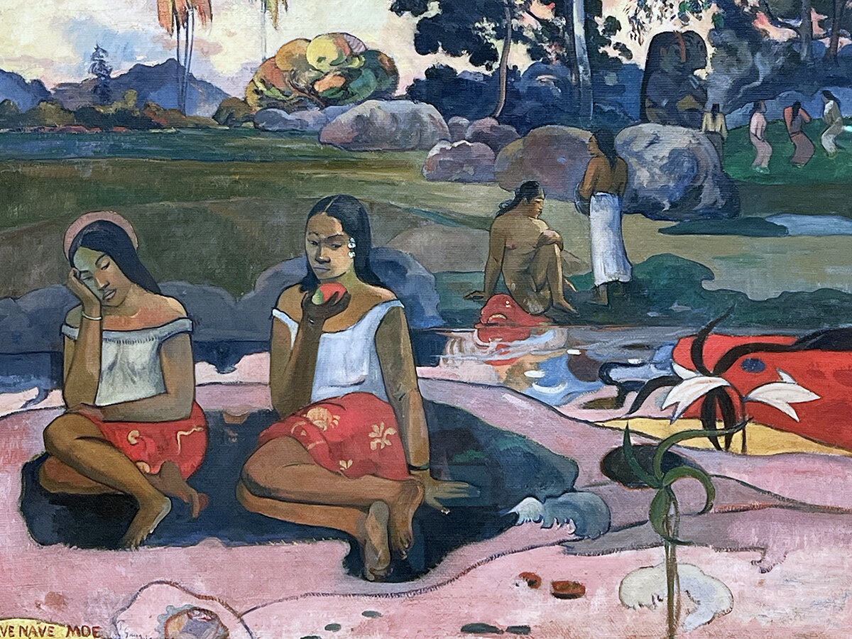 «Nave Nave Moe» Чудесный Источник (Сладкие грёзы), Поль Гоген, 1894 г. Эрмитаж. Фото автора