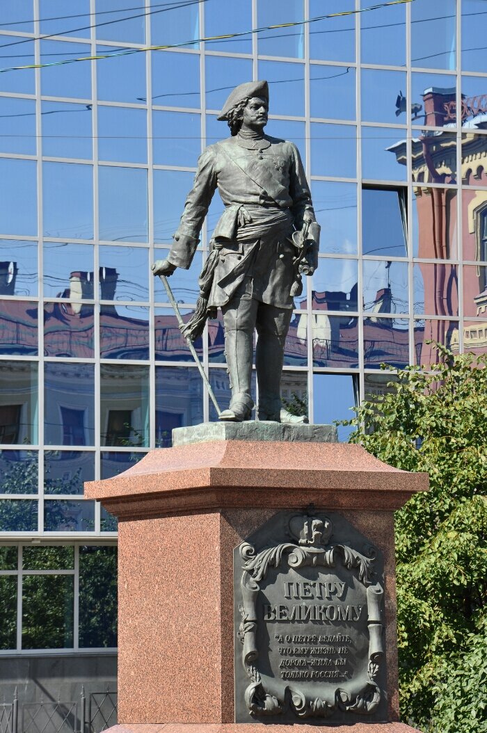 Памятник петру в петербурге фото Сампсониевский собор в Санкт-Петербурге. Легенды и история. Прогулки по Санкт-Пе