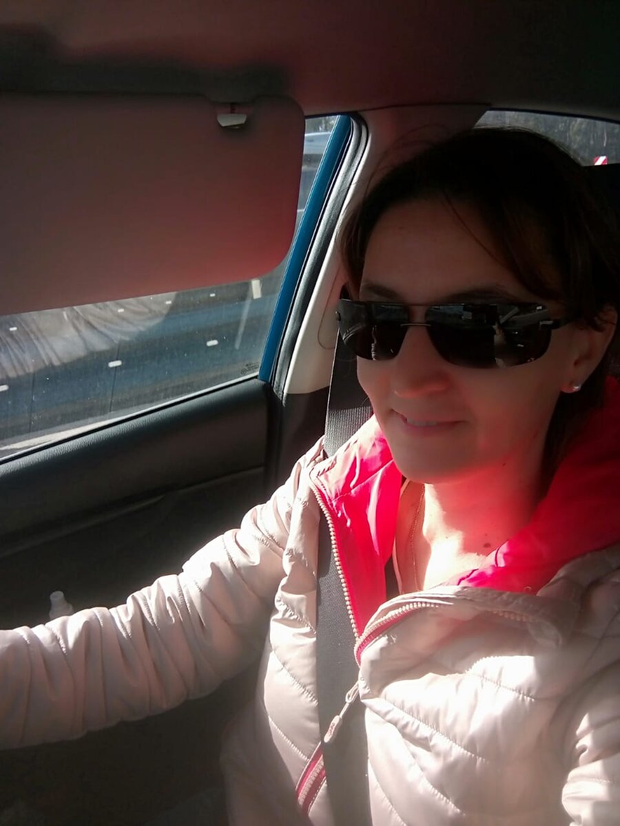 наслаждаюсь за рулем