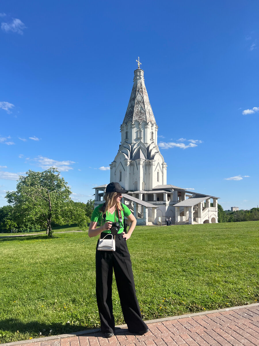 На фотосессии в Коломенском