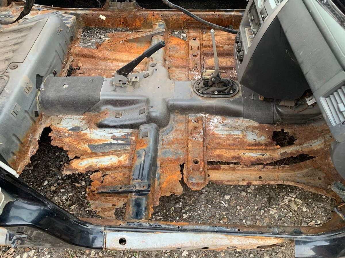 Пассажирская сторона.