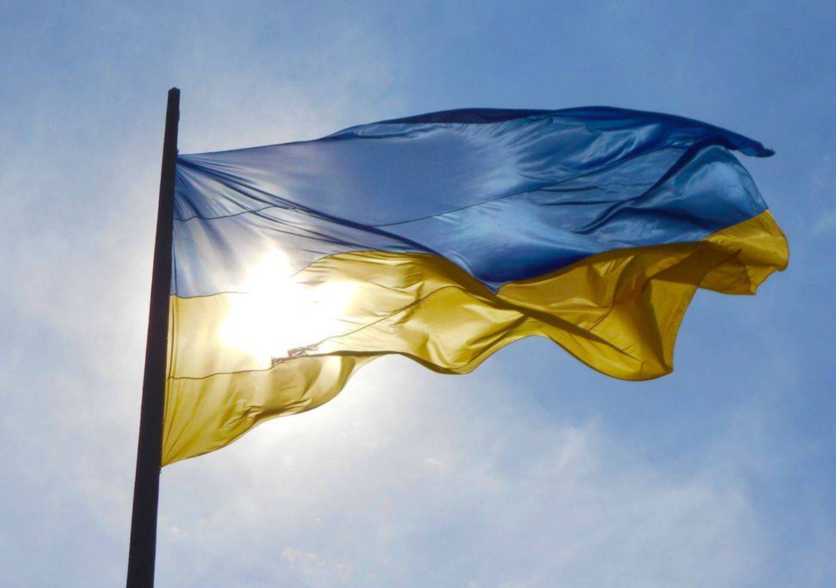 Как выглядит флаг украины картинка