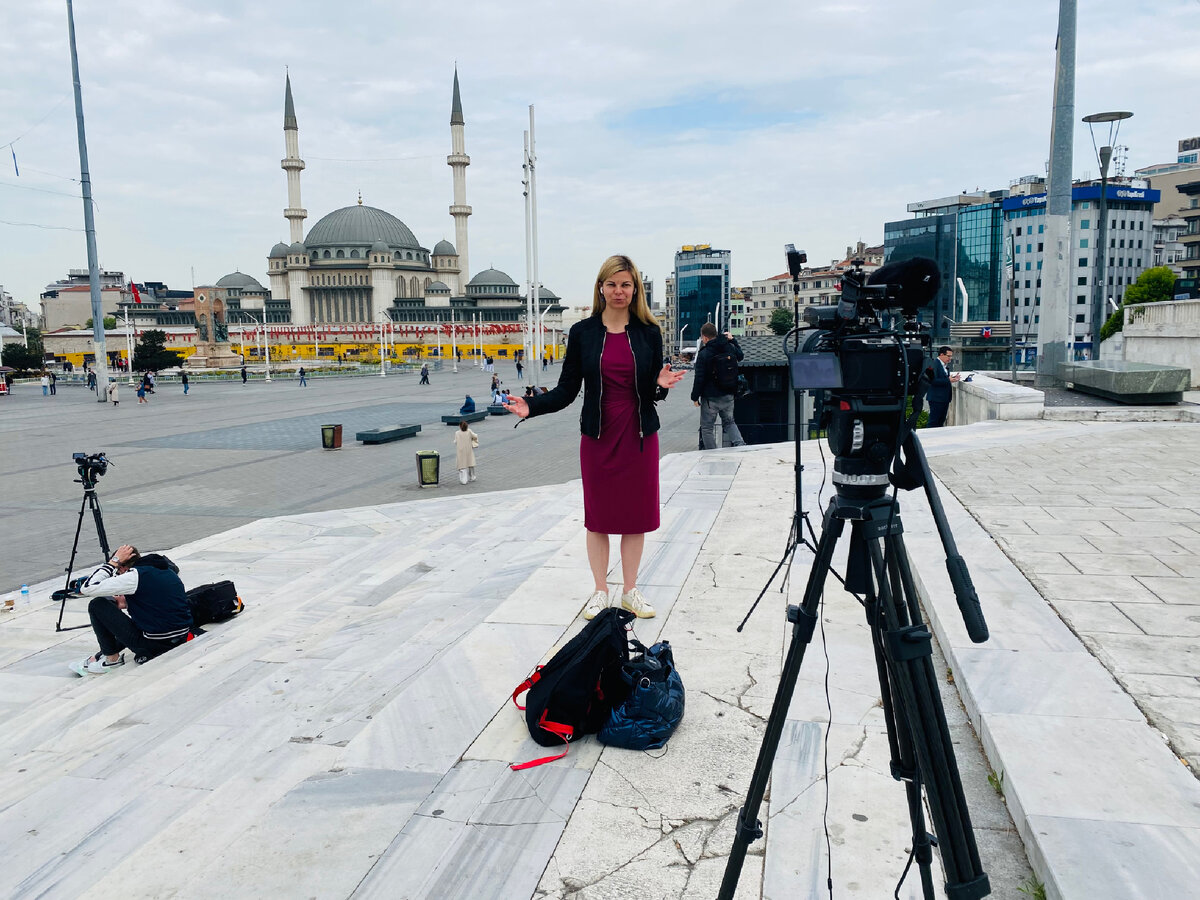 Выборы в Турции. Прямое включение с площади Таксим