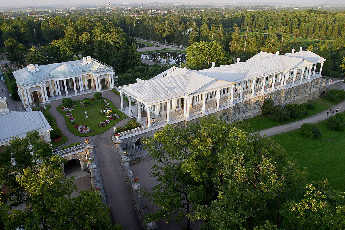 Екатерининский парк Царское село Камеронова галерея