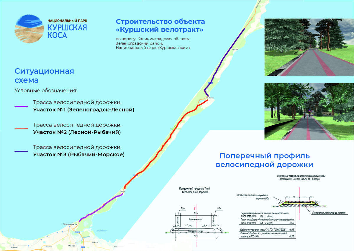 куршская коса граница с литвой