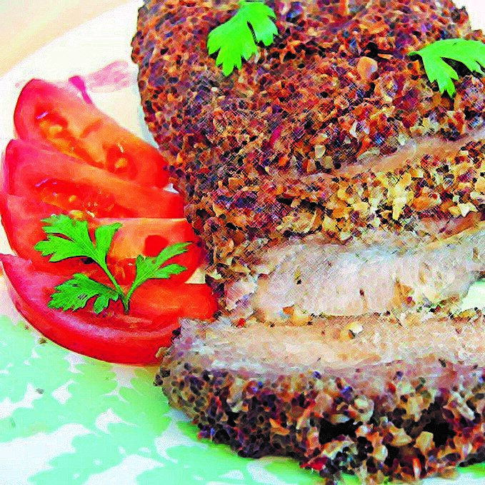 Художественное изображение готового блюда