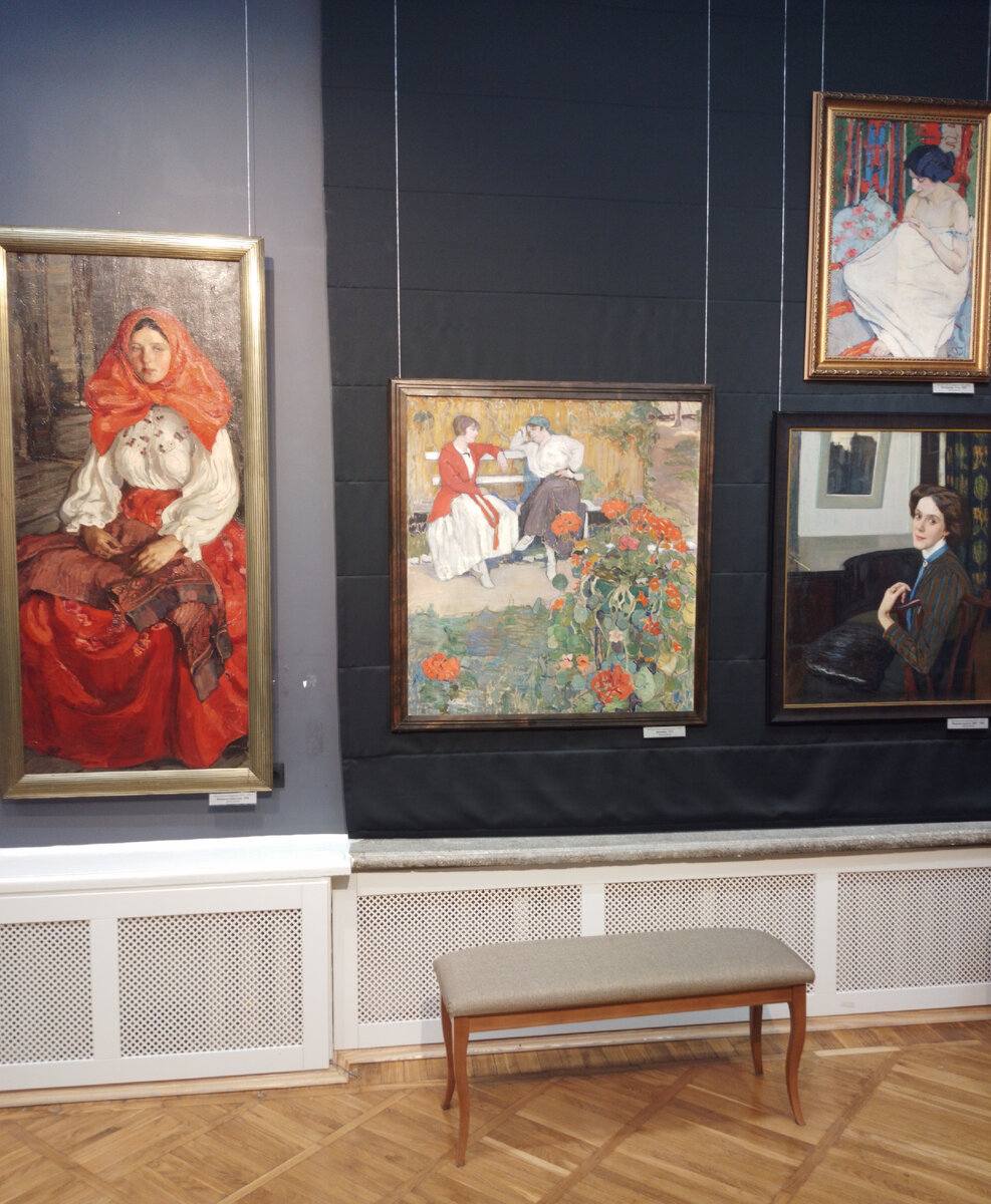 Выставка " Александр Бучкури и Елена Киселева "в Тульском музее изобразительных искусств.