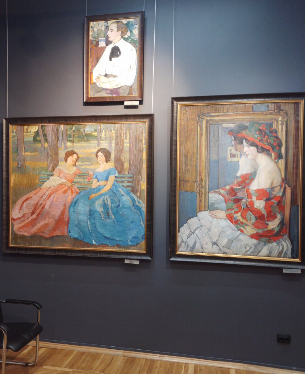 Выставка " Александр Бучкури и Елена Киселева "в Тульском музее изобразительных искусств.