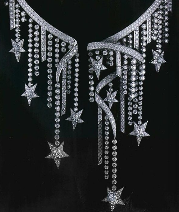  Колье "Звездный дождь" 1932 год. CHANEL