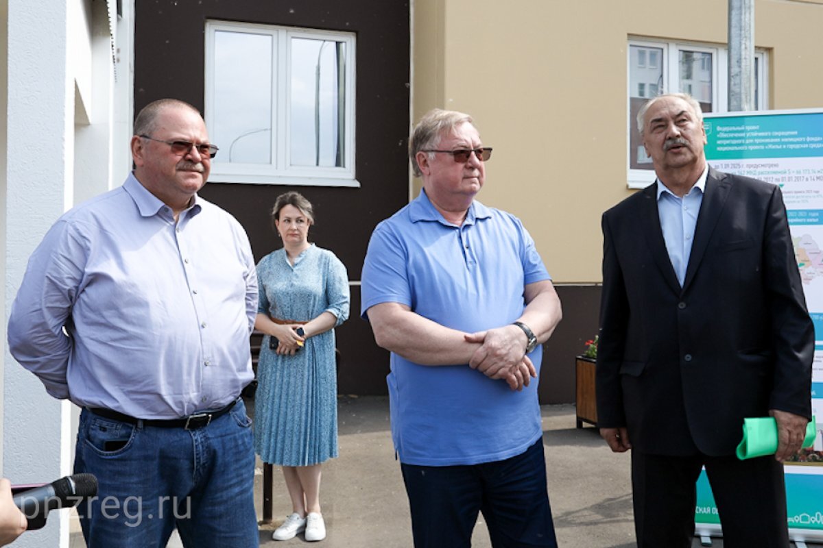    Сергей Степашин посетил новый ЖК на улице Комсомольской в Пензе