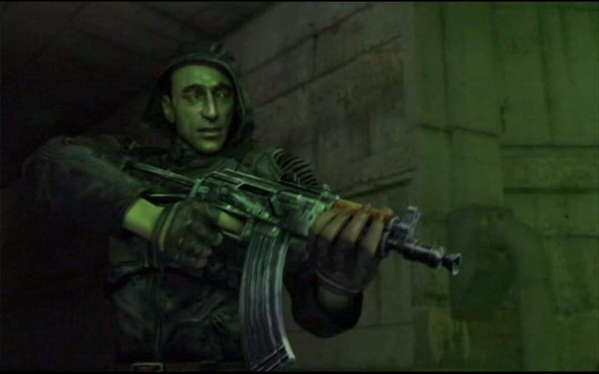 Стрелок ставит точку в сюжете ТЧ с помощью АКМ74/2У