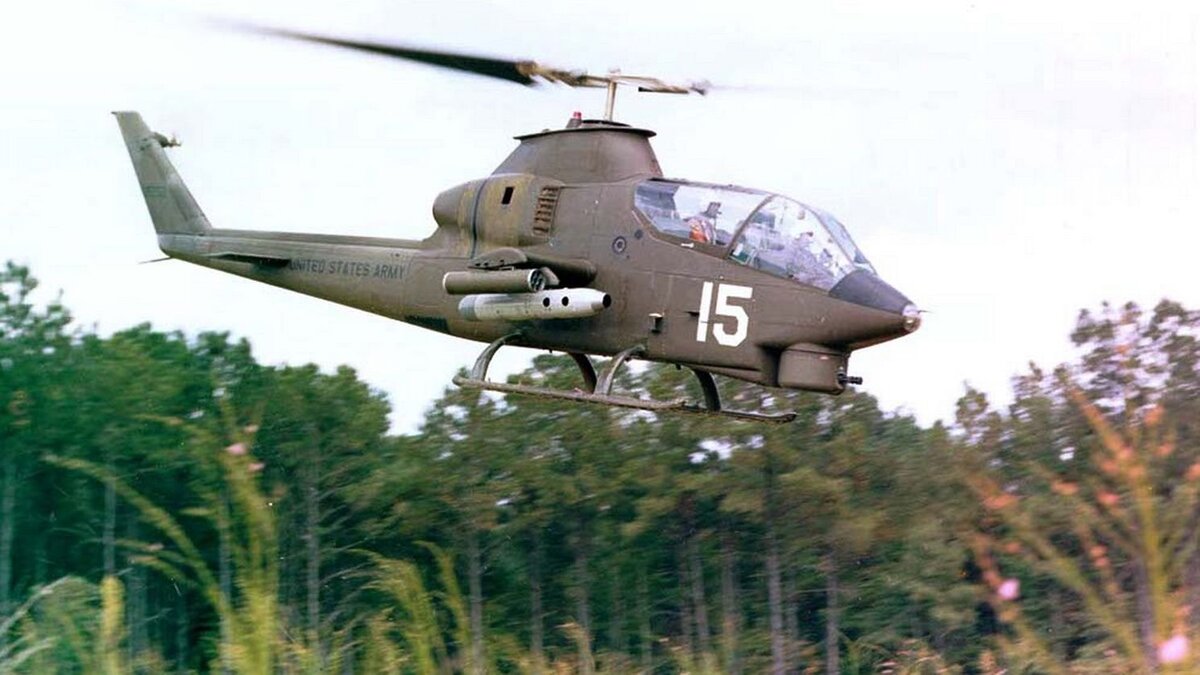 Ударный вертолёт AH-1 Cobra. Источник фото: commons.wikimedia.org