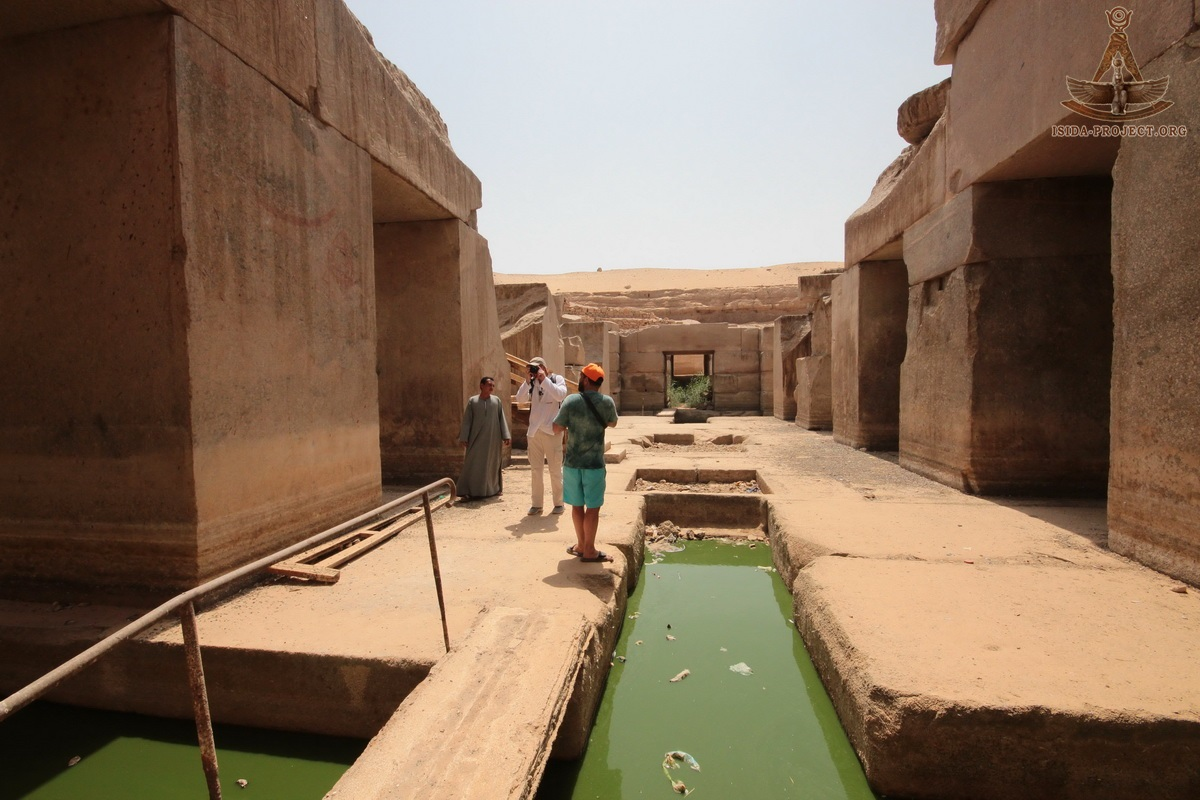 Храм Abydos Египет