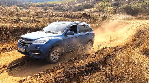 Все объезжают пробку, а переднеприводные страдают. Lifan X60 в мучениях