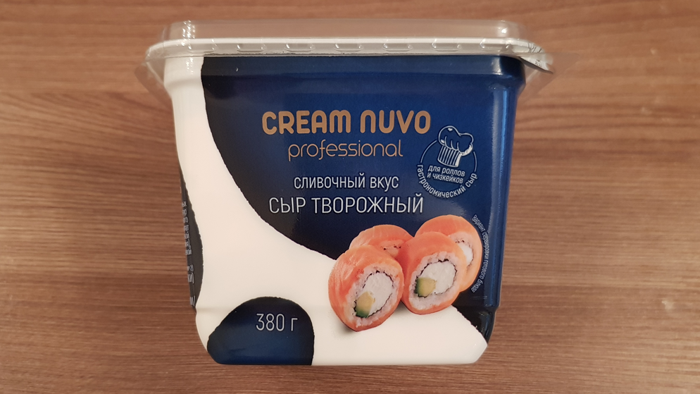 Сыр творожный CREAM NUVO Professional 65%, 380 г