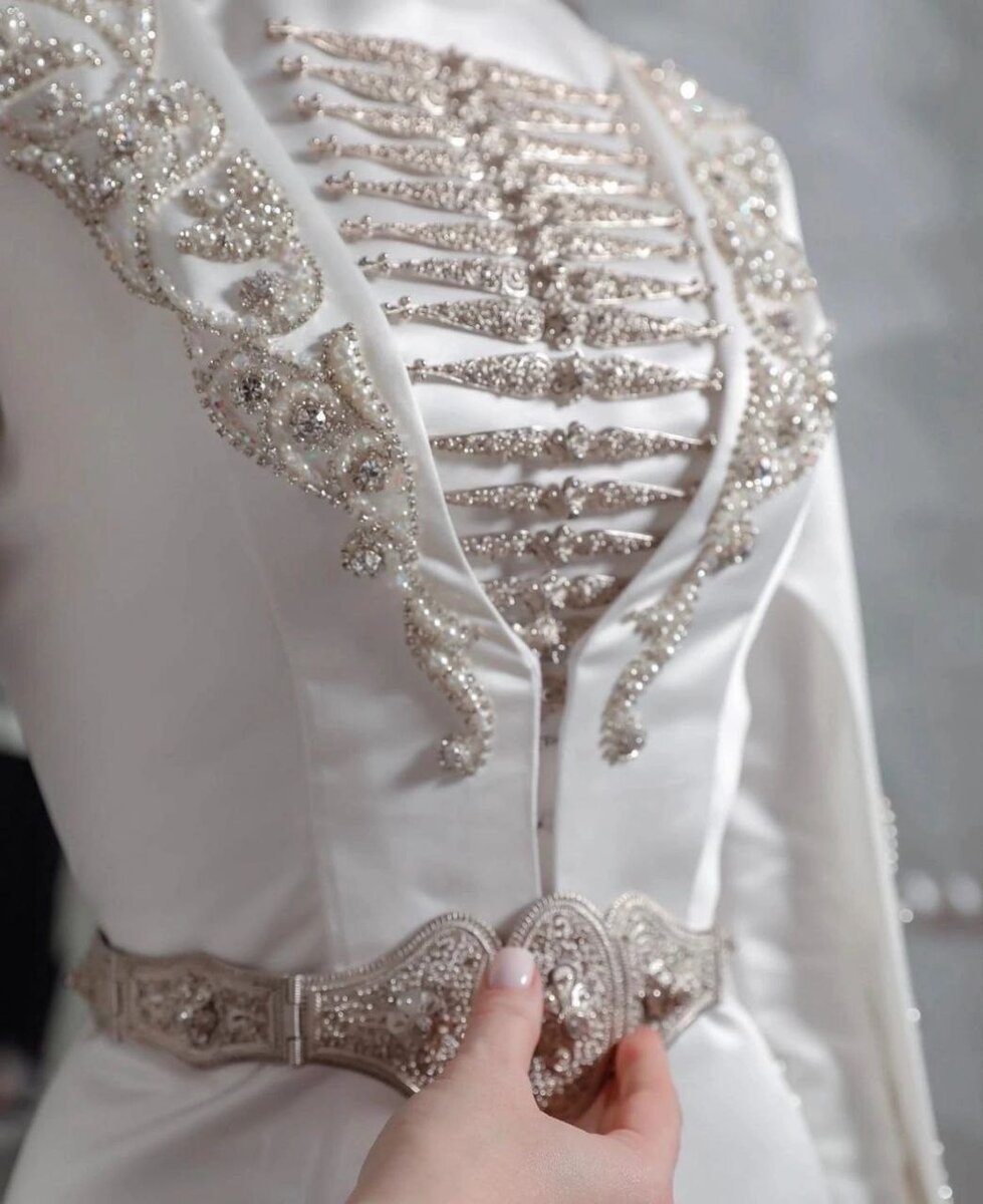 Свадебное платье осетинки