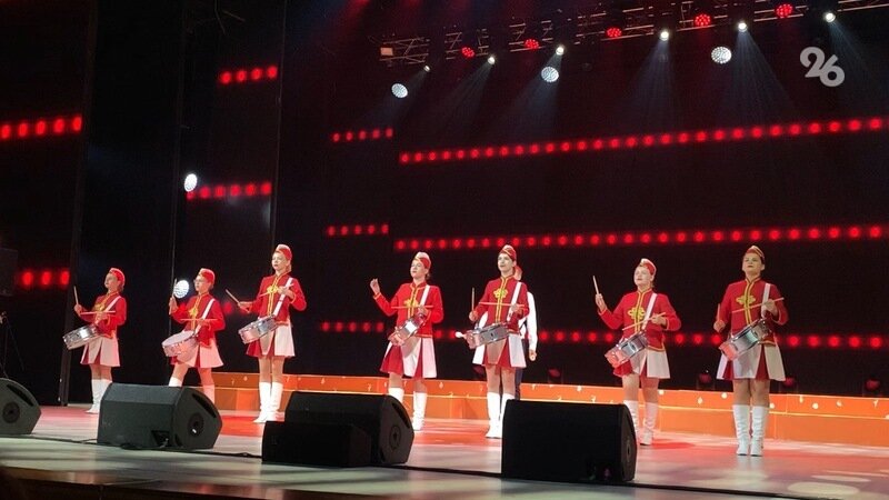 Барабанщицы из Вологодской области выступили в Ставрополе
Фото: Рита Окс/ ИА «Победа26»