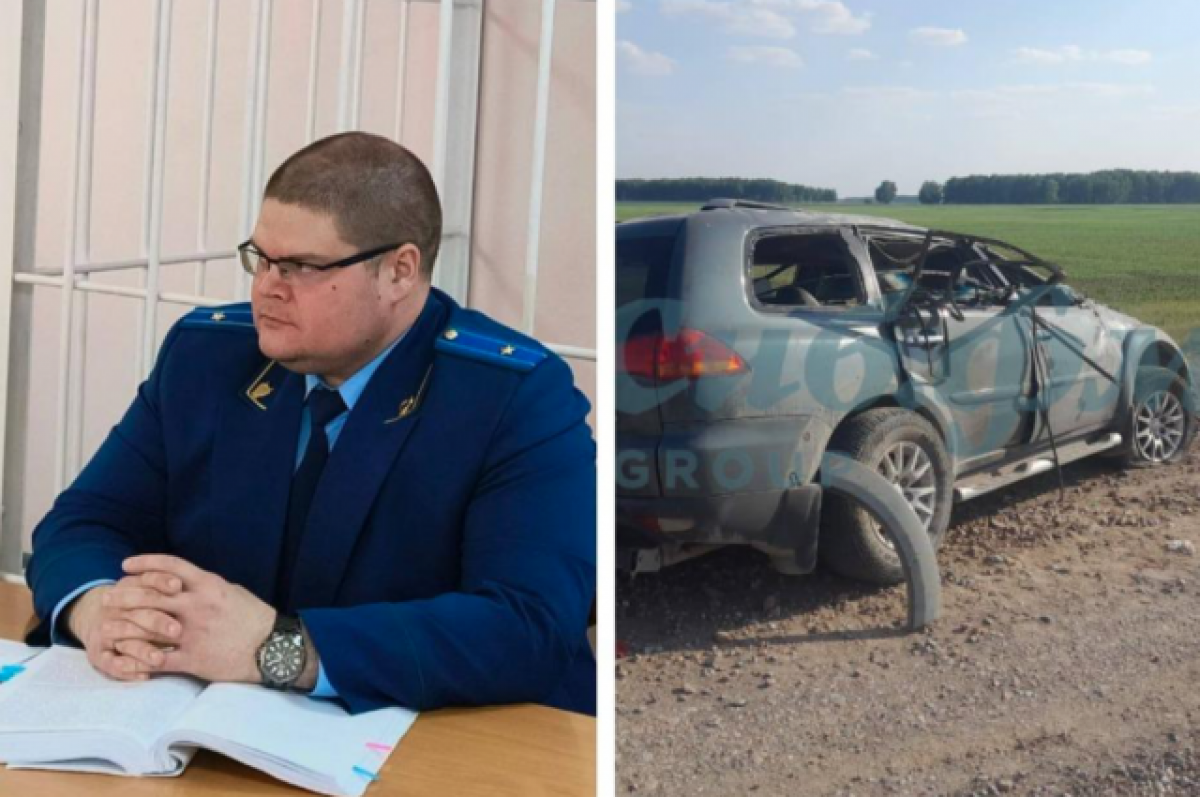    Под Новосибирском прокурор Купинского района с семьей попал в ДТП