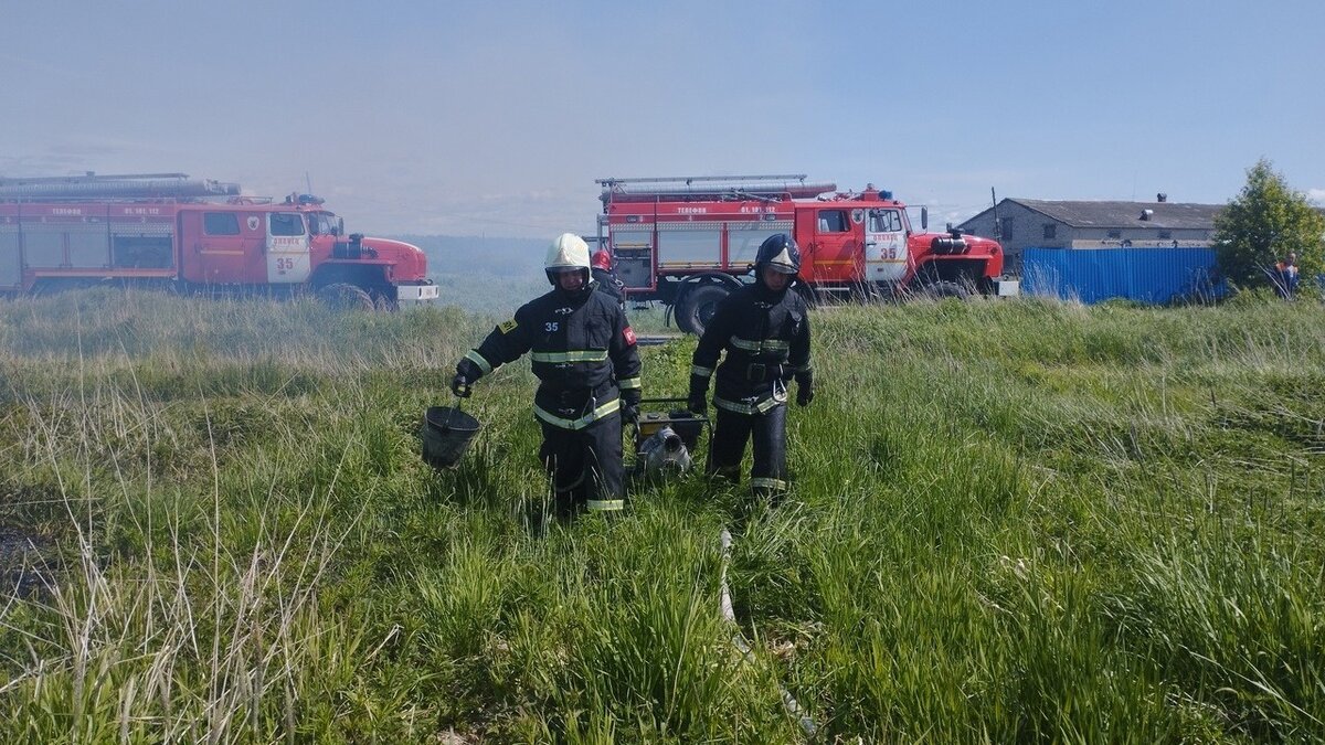     Жуткими фото с места пожара в карельской деревне поделились спасатели в соцсетях.