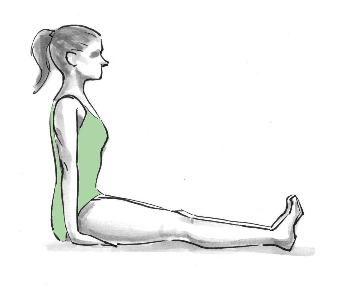 2. Дандасана