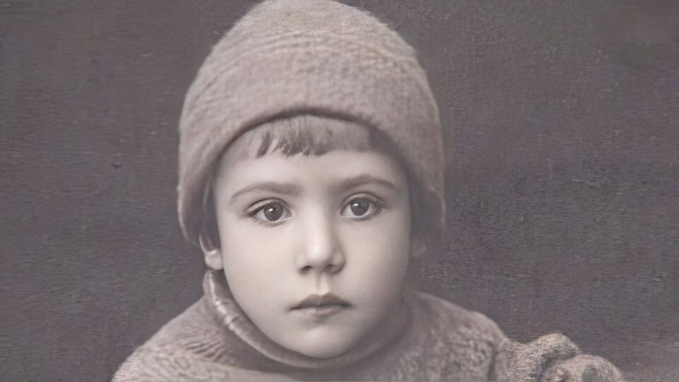 Юра Никулин в детстве 