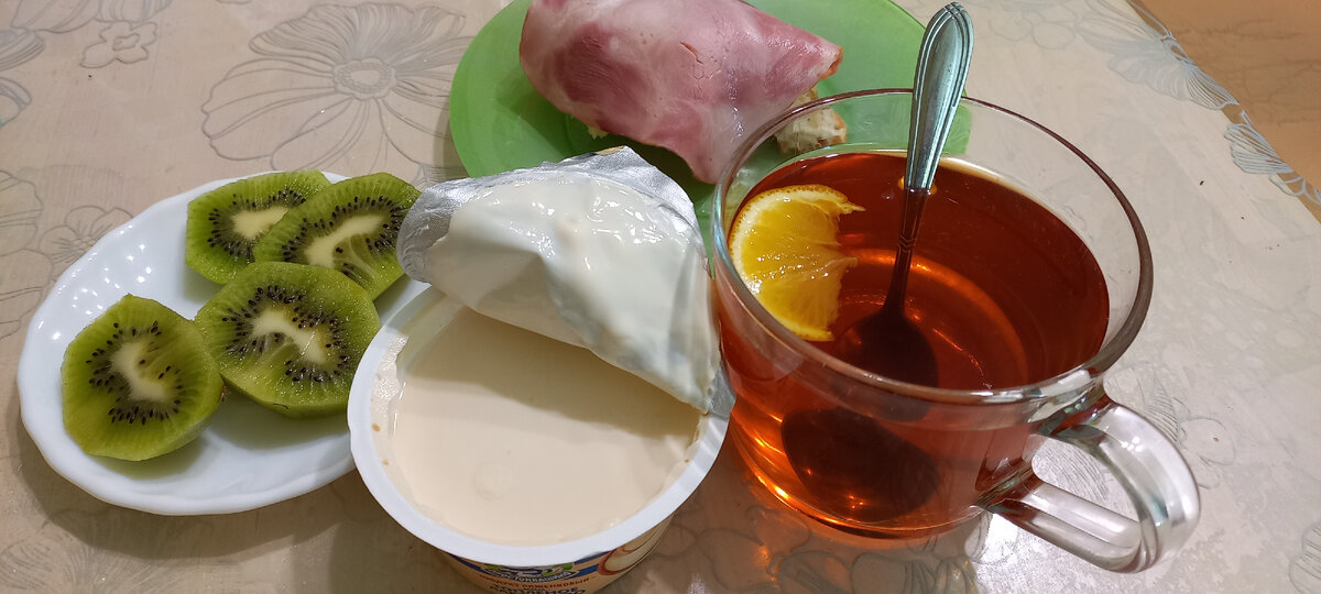 Вкусный завтрак.